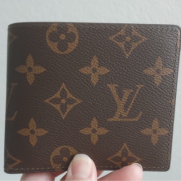 Brand new upcycled Louis Vuitton Dark Brown Monogram wallet no box upcycled - Picture 3 of 3